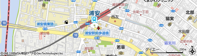 みかん薬局　浦安店周辺の地図