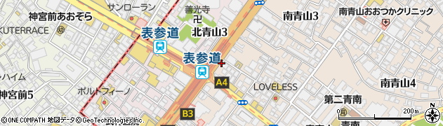 南青山松本ビル周辺の地図