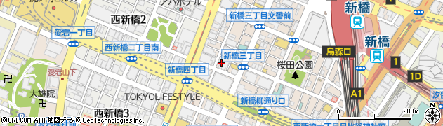 鉄板焼・新橋円居周辺の地図