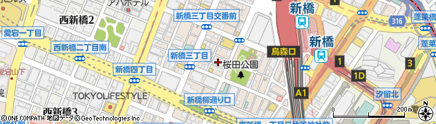 羊肉専門店 モンゴリアンチャイニーズBAO 新橋店周辺の地図
