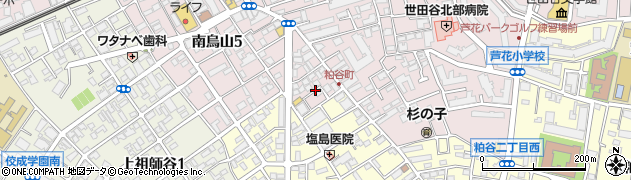 東京都世田谷区南烏山5丁目24周辺の地図