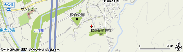 東京都八王子市下恩方町2307周辺の地図