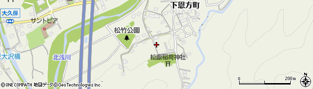 東京都八王子市下恩方町2223周辺の地図
