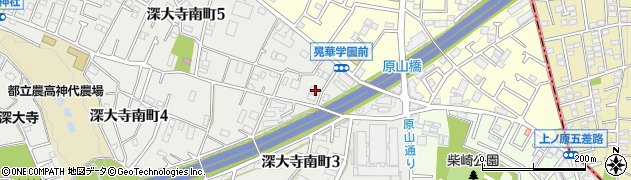 東京都調布市深大寺南町5丁目40周辺の地図