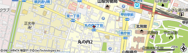 水澤工務店甲府支店周辺の地図