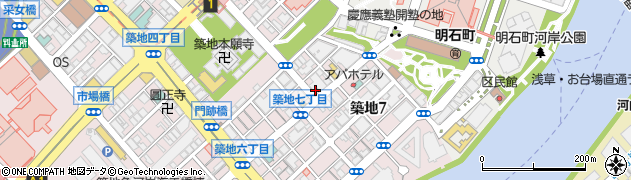 有限会社遠藤水産　東京支店周辺の地図
