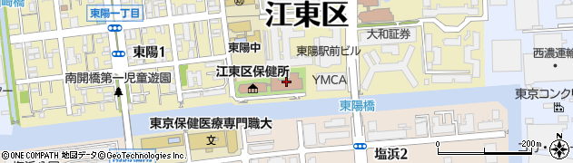 特別養護老人ホーム江東ホーム周辺の地図