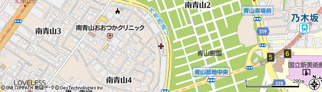 東京都港区南青山4丁目3-23周辺の地図