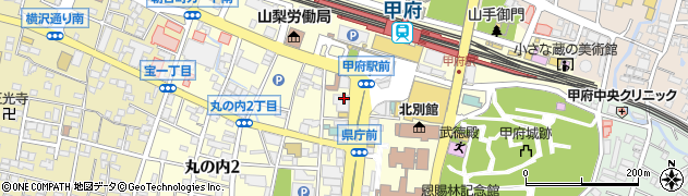 三井住友銀行甲府支店周辺の地図