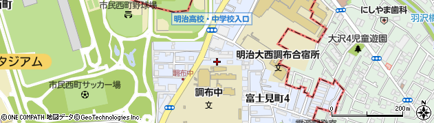 株式会社深大寺倶楽部周辺の地図