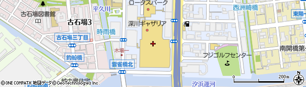 銀の糸イトーヨーカドー　木場店周辺の地図