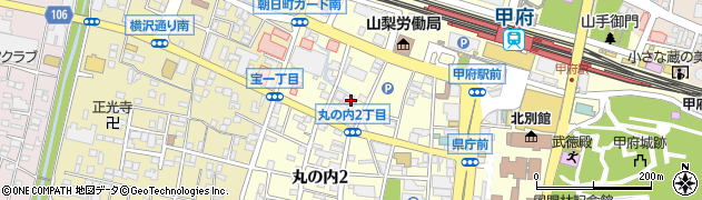 ビッグエコー BIG ECHO 甲府駅南店周辺の地図