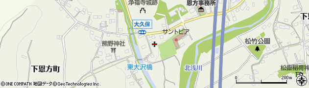 東京都八王子市下恩方町3294周辺の地図