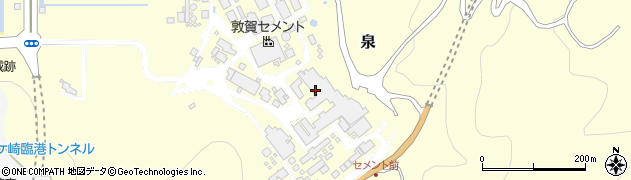敦賀セメント株式会社　敦賀セメント労組周辺の地図