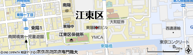東京ＹＭＣＡ（公益財団法人）　東陽町ウェルネス周辺の地図