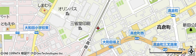 東日本個人タクシー協同組合　八王子事務所周辺の地図
