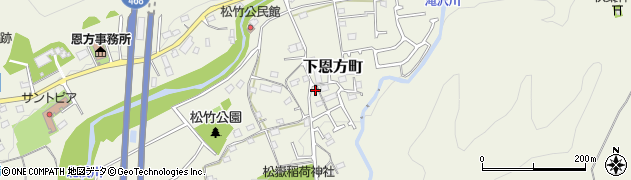 東京都八王子市下恩方町2160周辺の地図