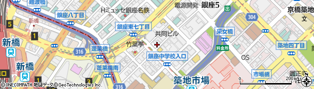 銀座野村画廊周辺の地図
