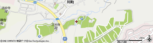 東京都八王子市川町周辺の地図
