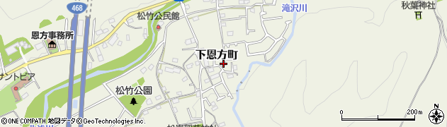 東京都八王子市下恩方町2176周辺の地図