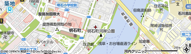 株式会社新日本科学　東京本社周辺の地図