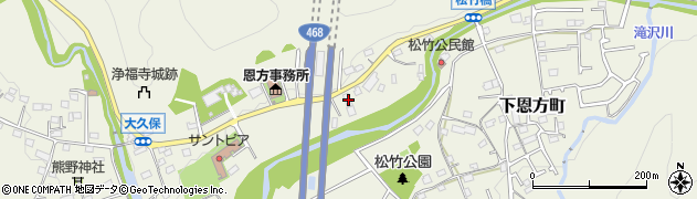 東京都八王子市下恩方町3421周辺の地図