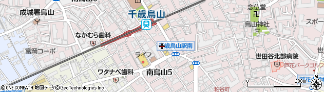 みずほ銀行烏山支店 ＡＴＭ周辺の地図