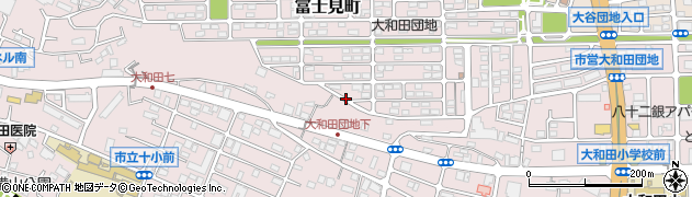 東京都八王子市富士見町13周辺の地図