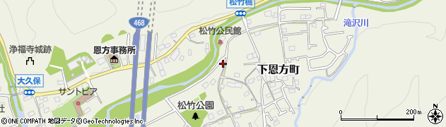 東京都八王子市下恩方町2274周辺の地図