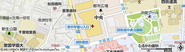 クラフトハートトーカイ　イトーヨーカドー四街道店周辺の地図