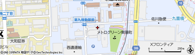 東京都江東区新砂1丁目周辺の地図