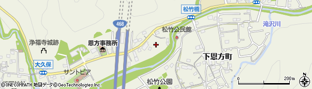 東京都八王子市下恩方町3429周辺の地図