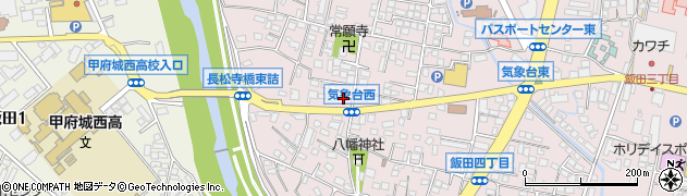 ＡＲＵＨＩ　西甲府店周辺の地図