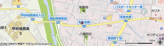 ＡＲＵＨＩ西甲府店周辺の地図