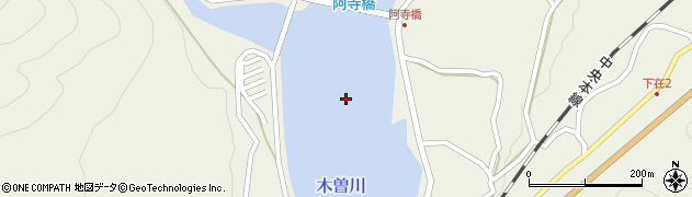 木曽川周辺の地図