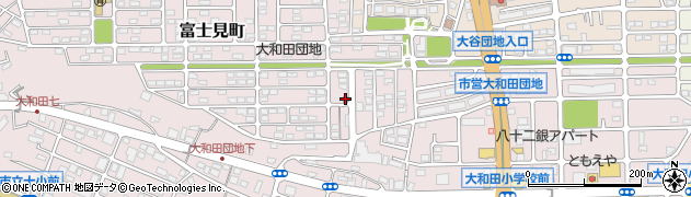 八王子富士見郵便局周辺の地図
