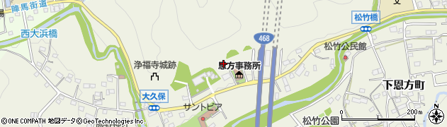 東京都八王子市下恩方町3246周辺の地図