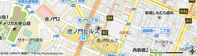 港区立虎ノ門高齢者在宅サービスセンター周辺の地図