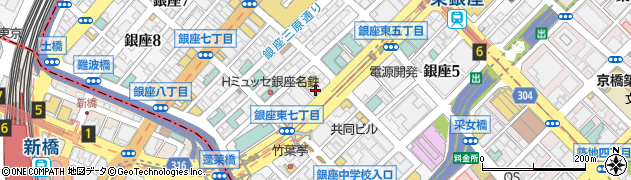株式会社岩手日日新聞社　東京支社周辺の地図