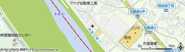 東日本エア・ウォーター・エネルギー株式会社　府中営業所リテールグループ周辺の地図