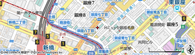 長崎放送株式会社　東京支社周辺の地図