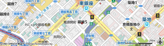 Lounge Hibiya周辺の地図