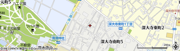 東京都調布市深大寺南町5丁目23周辺の地図