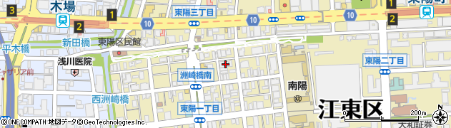 ホテルリブマックス　東京木場周辺の地図