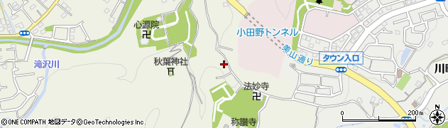 東京都八王子市下恩方町2007周辺の地図
