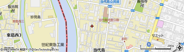 千葉県浦安市当代島2丁目17周辺の地図