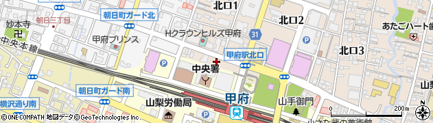ＫＡＴＥＫＹＯ学院　甲府駅北口校周辺の地図