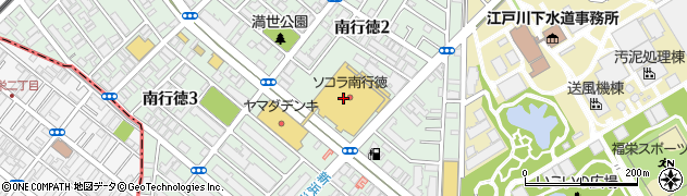イオン南行徳店周辺の地図