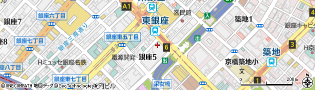 南海保険サービス株式会社　東京支店周辺の地図