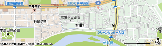 石明神社周辺の地図